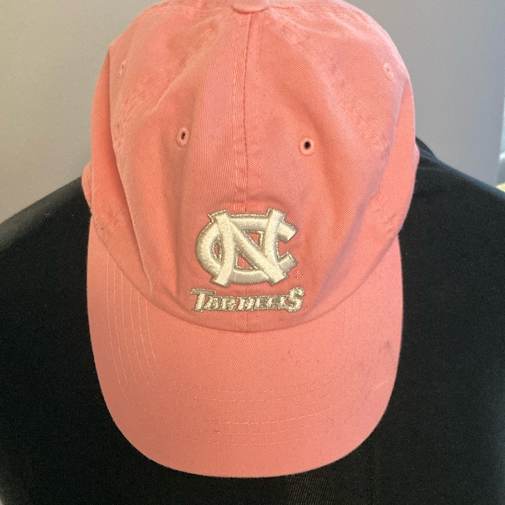 University of North Carolina Tarheels Pink Embroidered Baseball Cap Hat